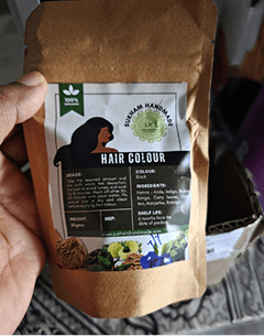 Reshmi Anurag's photo of Sukham Handmade – Fresh Hair Colour, Black